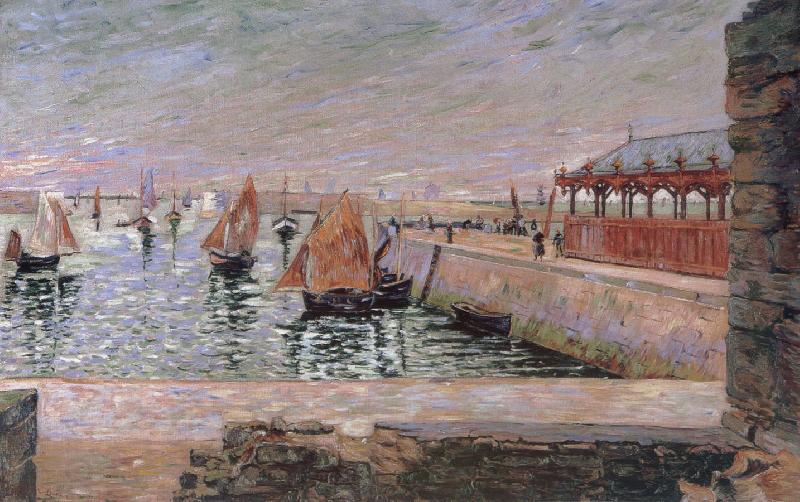 Paul Signac port tn bessin China oil painting art